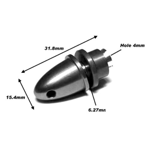 Légcsavar adapter (4/6 mm, Aviojet)