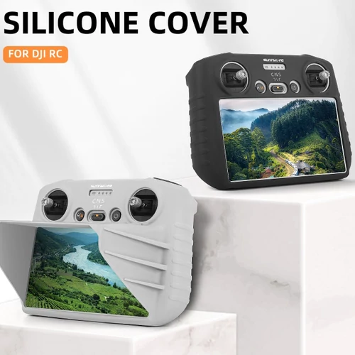 DJI RC távirányító szilikon védőborítás árnyékoló nélkül (fekete)