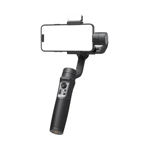 Hohem iSteady Mobile+ mobiltelefon stabilizátor lámpával