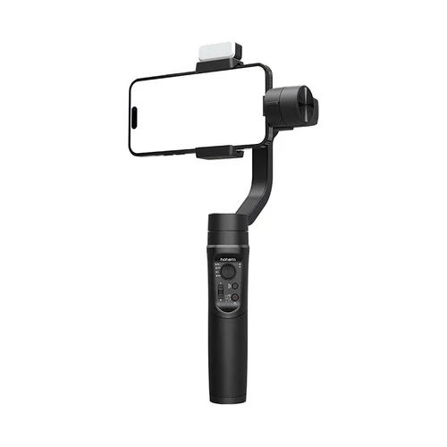 Hohem iSteady Mobile+ mobiltelefon stabilizátor lámpával