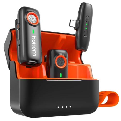 Hohem mikrofon (2TX + 1RX + USB-C töltőtok)