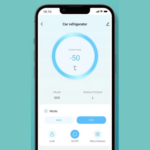 Euhomy CF014 hotdozható hűtőszekrény, 21L + EcoFlow RIVER 3 Plus hordozható erőmű (286 Wh/600 W)