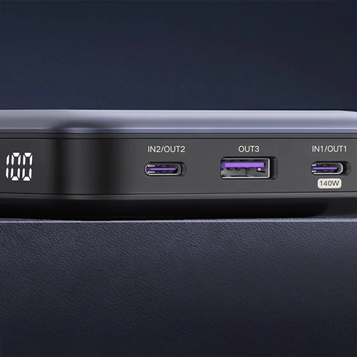 Ugreen PB205 Powerbank 25000 mAh, 1xUSB-A, 2xUSB-C,140W (szürke)