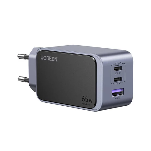 UGreen Nexode S 65W Portable Charger (EU, 2xUSB-C, 1xUSB-A töltő)