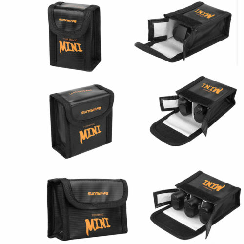DJI Mavic 2 Pro és Zoom akkumulátor Safe Bag (tűzálló akkumulátor tároló tasak, 3 darabos)