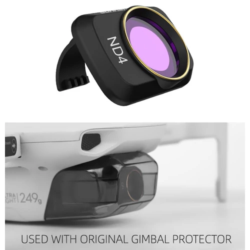 DJI Mavic Mini / Mini 2 / Mini SE szűrőkészlet (MCUV, CPL, ND4, ND8, ND16, ND32)