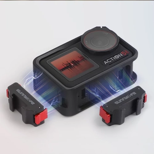 DJI Osmo Action 2/3/4/5 Quick-Release Adapter Mount for accessories