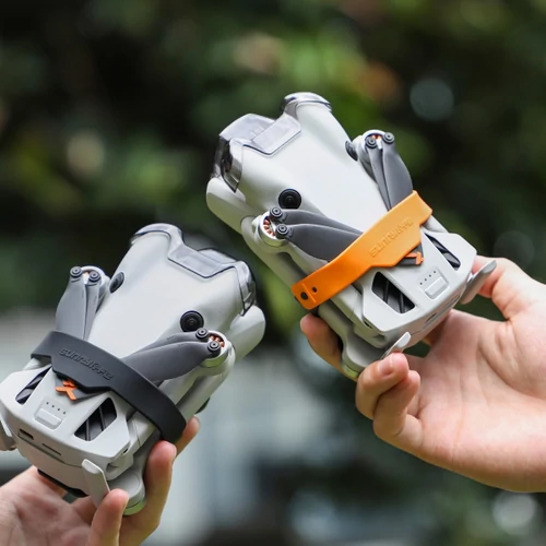 DJI Mini 4 Pro rotorrögzítő (fekete szilikon)