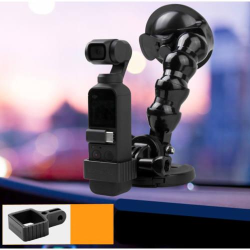 DJI Osmo Pocket autós vákuumos rögzítő és multifunkcionális adapter (180 fokos, 1/4 colos)