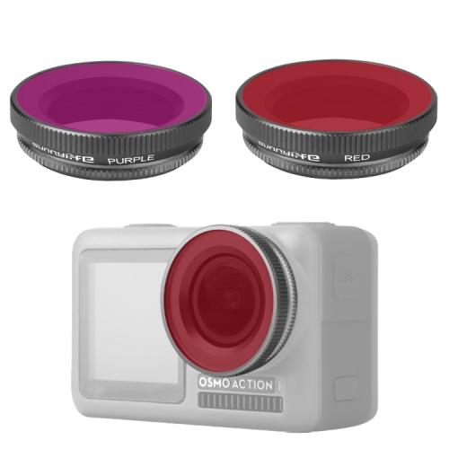 DJI Osmo Action Diving szűrő készlet (red, magenta filter)