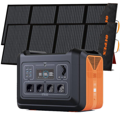 OUPES 2400 hordozható erőmű (2232Wh/5000W) + PV480 hordozható napelem modul (480 Watt) combo