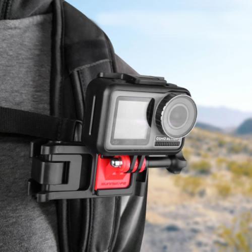 DJI Osmo Action / Pocket / Gopro övcsipesz (180 fokos)