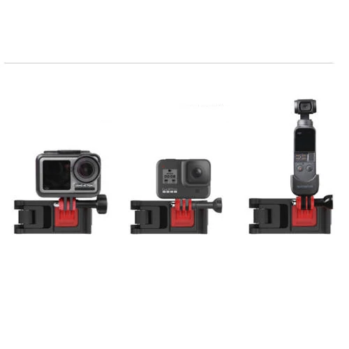 DJI Osmo Action / Pocket / Gopro övcsipesz (180 fokos)