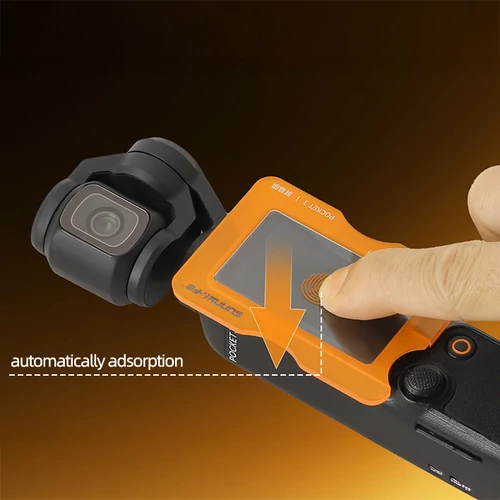 DJI Pocket 3 csillogásmentes kijelzvédő üvegfólia (1 szett) 