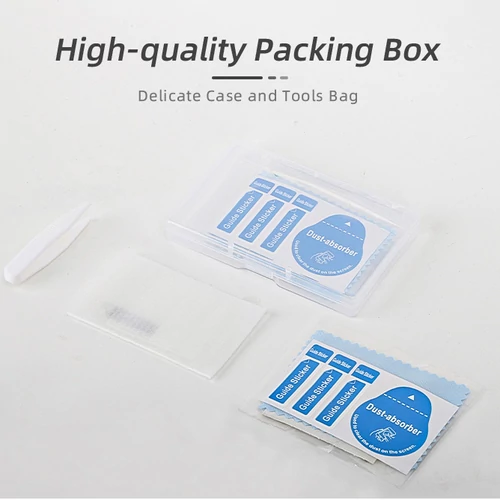 DJI Pocket 3 kijelző és lencsevédő fólia (1 szett) 