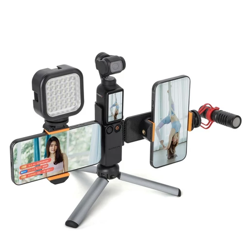 DJI Pocket 3 Live Streaming Dual telefontartó