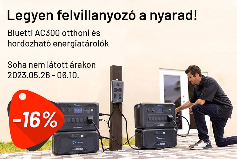 Tárold el az ingyen napenergiát!