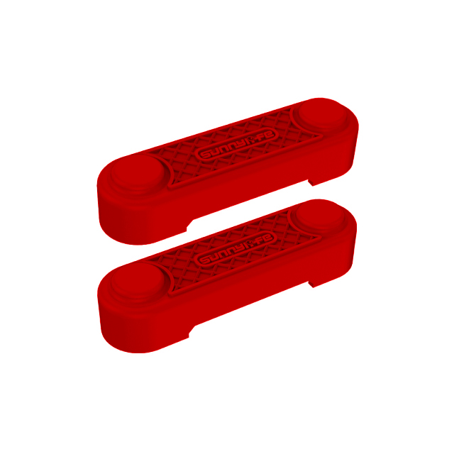 DJI Mavic Mini / Mini 2 / Mini 2 SE karrögzítő (piros szilikon)