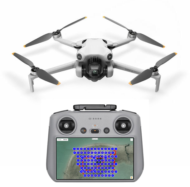 DJI Mini 4 Pro Plus RC2 Fly More Combo felmérő drón szett képzéssel