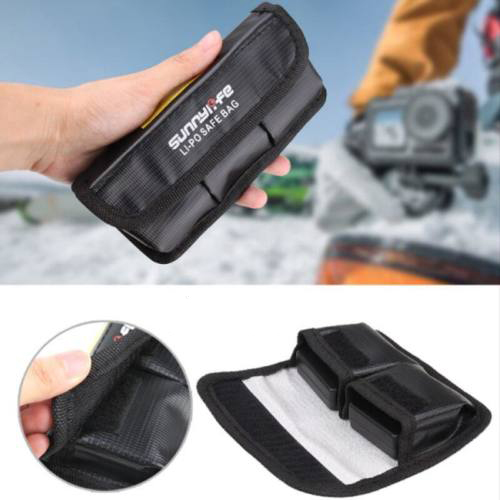 DJI Osmo Action 3 akkumulátor Safe Bag (tűzálló akkumulátor tároló tasak, 2 darabos)